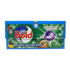 Гель-капсулы для стирки Bold All in 1 Sandal Wood&Eucalyptus (25 стирок)