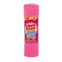 Салфетки-микрофибра в рулоне Elbow Grease розовые 10 шт.