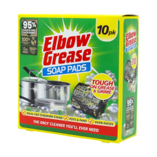 Губка металева з мильним розчином для миття посуду Elbow Grease 10 шт.