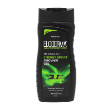 Гель для душу чоловічий 3в1 Energy Sport Eloderma 250 мл