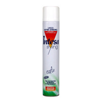 Intesa Лак для волос зеленый Extra strong 500 мл