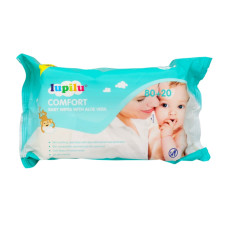 Серветки вологі Lupilu Comfort 80+20 шт