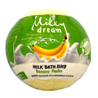 Milky Dream Бомбочка для ванны молочная Райский банан 100 г