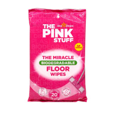Серветки вологі для миття підлоги Pink Stuff — 20 шт