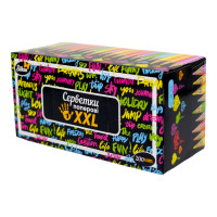Silken Салфетки бумажные в коробке "XXL" 2 слоя 200 шт