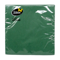 Silken Серветки паперові Зелені 33*33 см 3 шари 20 шт