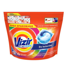 Vizir All in 1 Гель-капсули для прання кольорових речей 60 шт