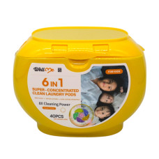 WellMe Капсули для прання Baby 6в1 40 шт
