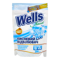 Wells Natural Кисневий порошок-відбілювач 200 г