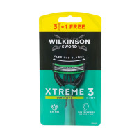 Одноразовые бритвы для бритья мужские Wilkinson Sword Xtreme Sensitive 3 лезвия 3+1 шт