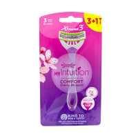 Одноразовые бритвы для ворот женские Wilkinson Sword Xtreme Comfort 3 лезвия 3+1 шт