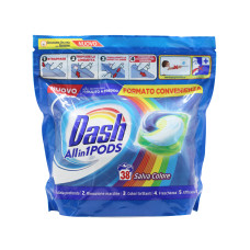 Гель-капсули для прання Dash 3в1 Color (38 прань)