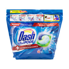 Гель-капсули для прання Dash 3в1 Disinfectant (56 прань)