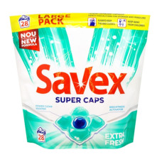 Капсулы для стирки Savex Super extra fresh 28 шт