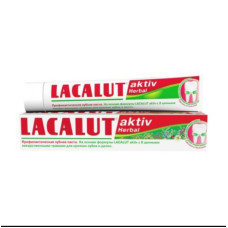 Зубна паста Lacalut Aktiv Herbal, 75 мл