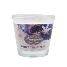 Свічка ароматизована Candlesense Decor у склянці White Christmas 80*90 (30 год)