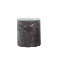 Свеча цилиндрическая Candlesense Decor Rustic черная 75*70 (33 ч)