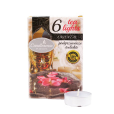 Свеча-таблетка Candlesense Decor ароматизированная Oriental 6 шт (4,5 ч)