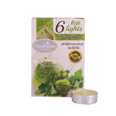 Свеча-таблетка Candlesense Decor ароматизированная Green Tea 6 шт (4,5 ч)