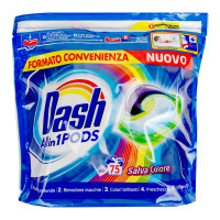 Гель-капсулы для стирки Dash 3в1 Color (75 стирок)