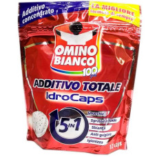 Капсулы для удаления пятен Omino Bianco Idro Caps 5 в 1 (12 штук) 240 г