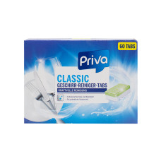 Таблетки для посудомоечной машины Priva Classic (60 штук)