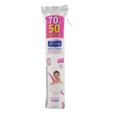 Ватні диски Septona Sensitive Touch DUO 70+50 шт