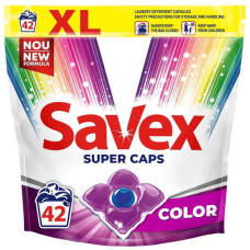 Капсулы для стирки Savex Super color 42 шт