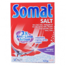 Соль для посудомоечной машины Somat 1500 г