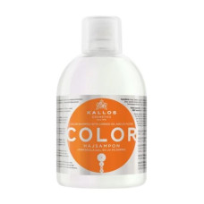 Шампунь Kallos Cosmetics KJMN Color Shampoo для фарбованого та пошкодженого волосся з УФ фільтром, 1 л