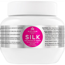 Маска для блеска волос Kallos Silk KJMN с протеинами шелка 1 л