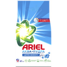 Пральний порошок Ariel Аква-Пудра Lenor Дотик свіжості 2.7 кг