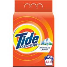 Пральний порошок Tide Аква-Пудра Альпійська свіжість 3.6 кг