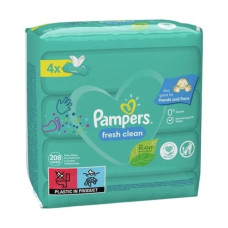 Детские влажные салфетки Pampers Fresh Clean 4x52 шт