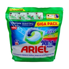 Ariel All in 1 гель-капсули для прання кольорових речей Lenor 54 шт.