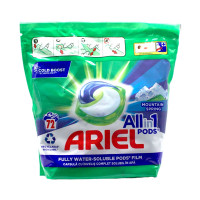 Ariel All in 1 гель-капсулы для стирки Горная свежесть 72 шт.