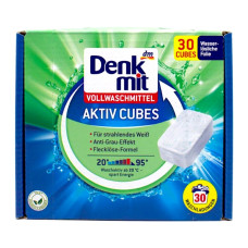 Таблетки Denkmit для прання білих речей (30 прань)