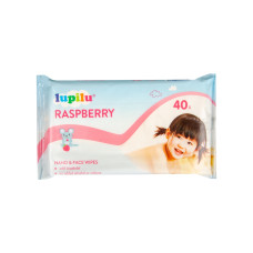 Детские влажные салфетки Lupilu Raspberry 40 шт