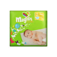 Підгузки Magics Flaxidry 2 24 шт.