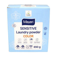 Mayeri Sensitive порошок для прання Color 650 г (16 прань)