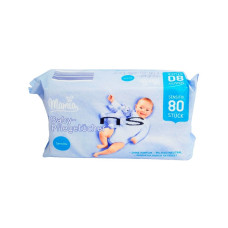 Вологі серветки Mamia Baby Sensitive 80 шт.