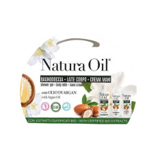 Набор подарочный Nani Natura Oil Argan Oil (гель д/душа 400 мл, молочко д/тела 200 мл,крем д/рук 75 мл)