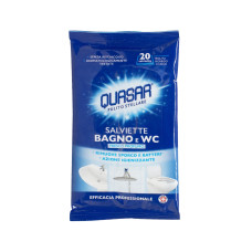 Quasar салфетки для чистки ванной комнаты и туалета Bagno e WC 20 шт