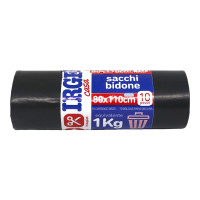 IRGE пакеты для мусора прочные 120 л 10 шт. (черные)