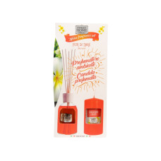 Набор подарочный Sweet Home ароматизатор для дома TIARÉ FLOWER 100 мл + свеча 135 г