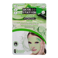 Stin Station Гидрогелевая маска для лица Mashera с алоэ и биоколлагеном 1 шт