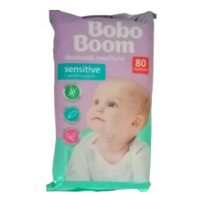 Bobo Boom Вологі серветки Sensitive 80 шт