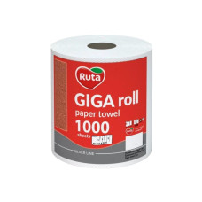 Ruta бумажные полотенца Giga Roll двухслойный 1000 отрывов 1 шт.