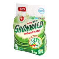 Grunwald Порошок для стирки универсальный Горная свежесть Eco 3 кг