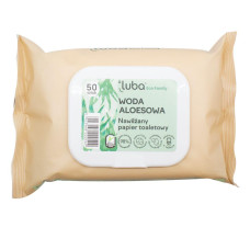 Luba ECO Family вологий туалетний папір з клапаном з Алое водою 50 шт.